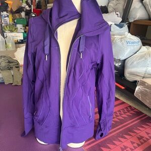 lululemon athletica Vibrant Purple Puffer Jacket